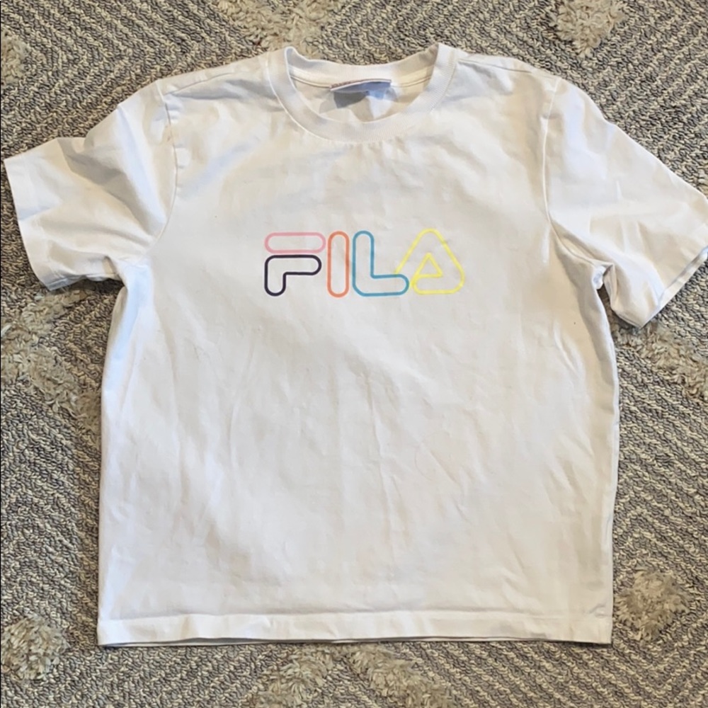 FILA cropped shirt